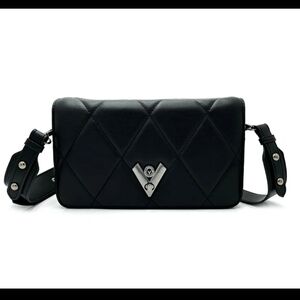 NWT Valentino Orlandi Black Crossbody Bag